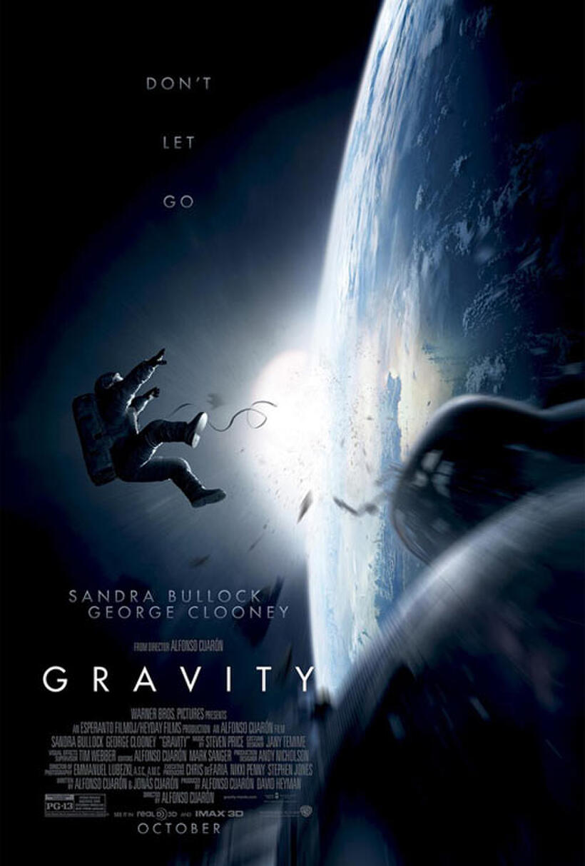 Poster art for "Gravity: An IMAX 3D Experience."