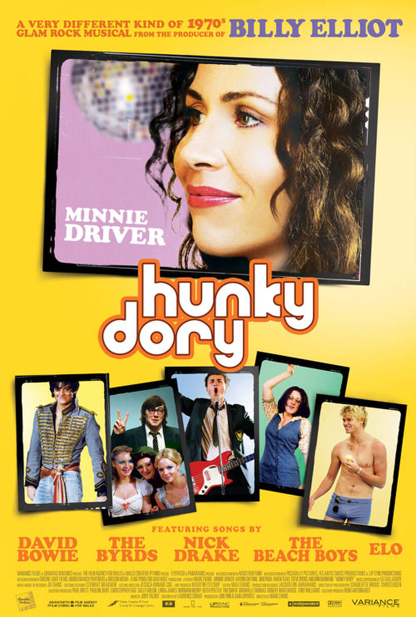 Poster art for "Hunky Dory."