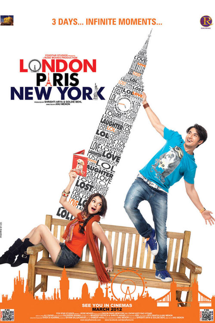 Poster art for "London Paris New York."