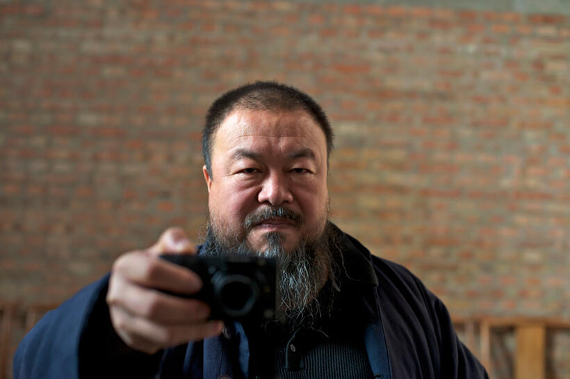 Ai Weiwei in "Ai Weiwei: Never Sorry."