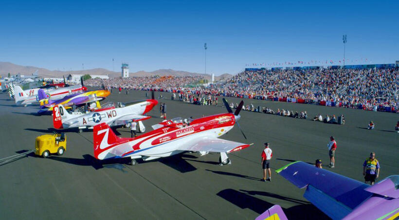 A scene from "Air Racers 3D."