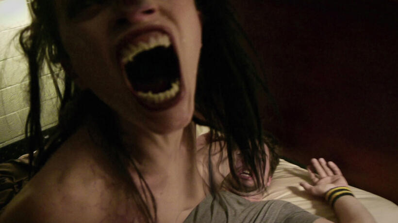 Hannah Fierman in "V/H/S."