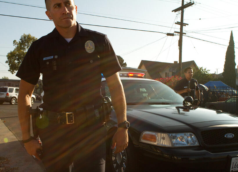 Jake Gyllenhaal in "End of Watch."