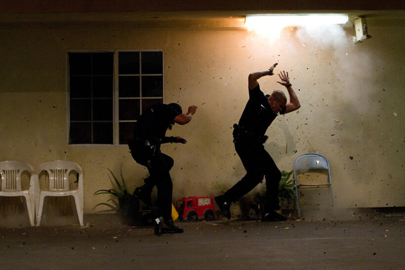 A scene from "End of Watch."