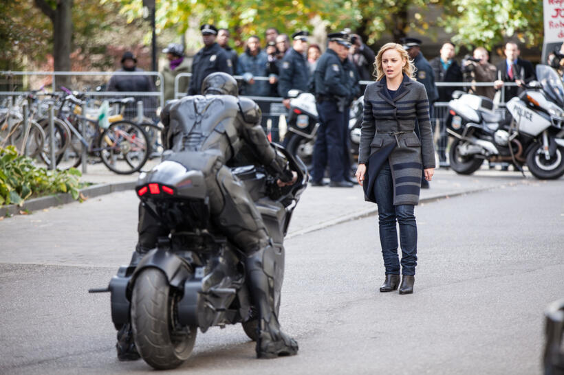 Abbie Cornish in "RoboCop."