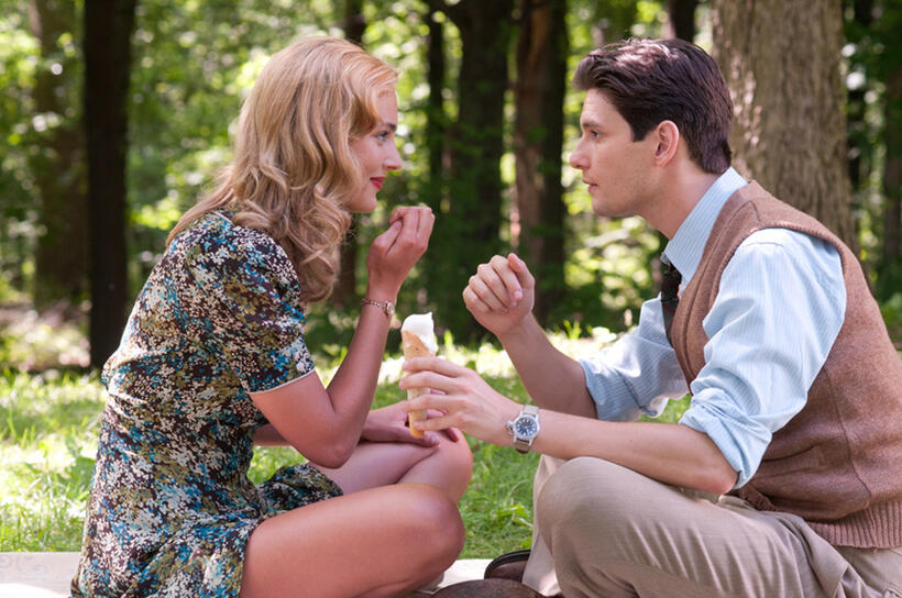 Nora Arnezeder and Ben Barnes in "The Words."
