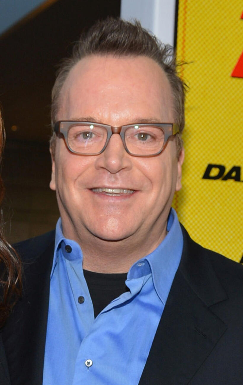 Tom Arnold at the California premiere of "Hit and Run."