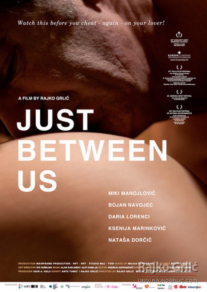 Poster art for "Just Between Us."