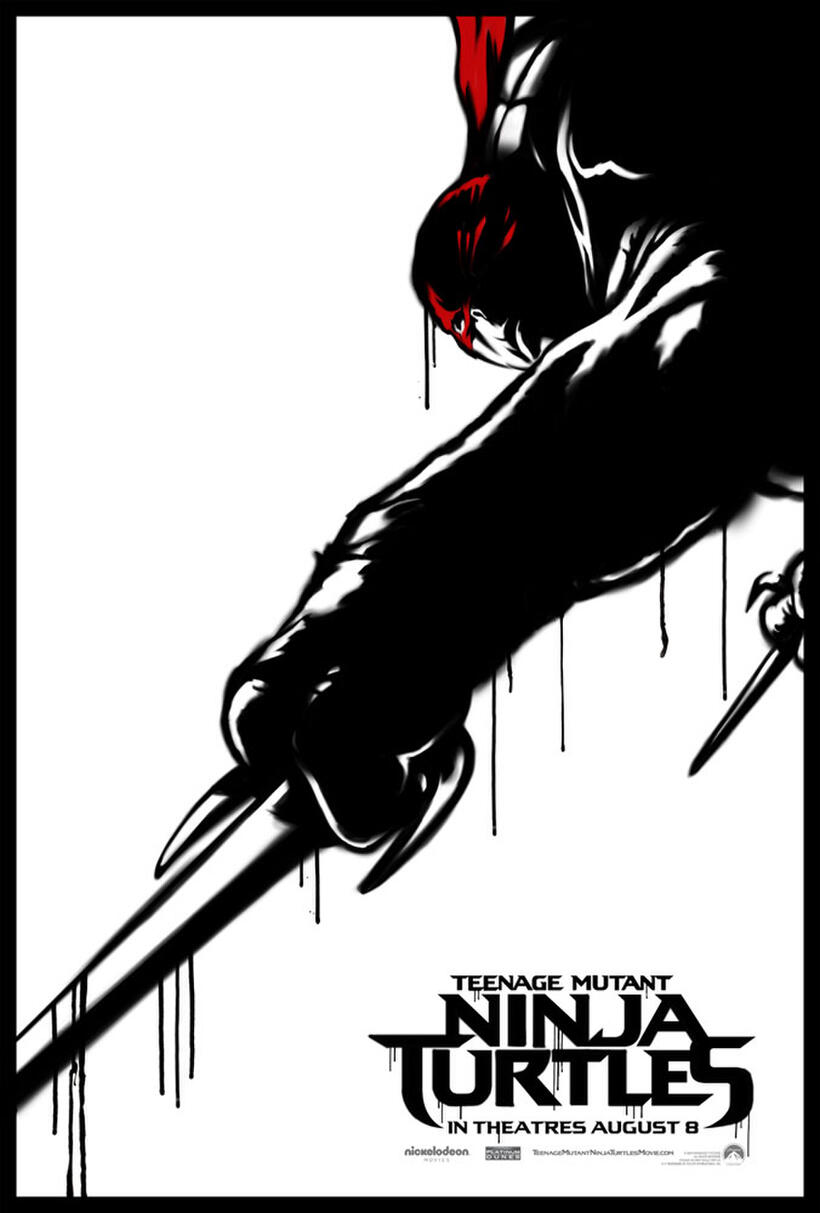 Poster art for "Teenage Mutant Ninja Turtles."