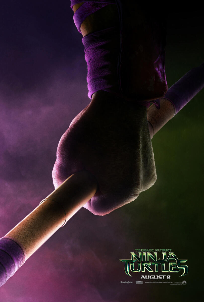 Poster art for "Teenage Mutant Ninja Turtles."