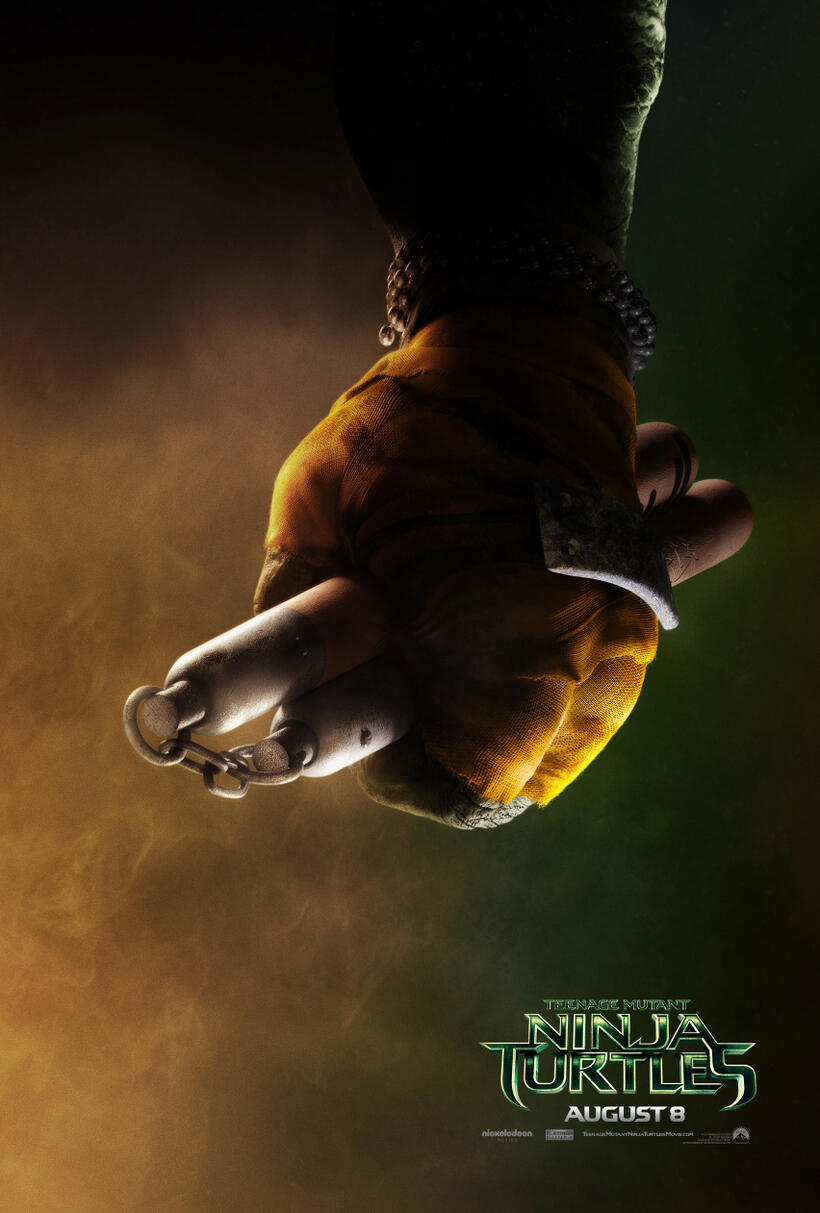 Poster art for "Teenage Mutant Ninja Turtles."