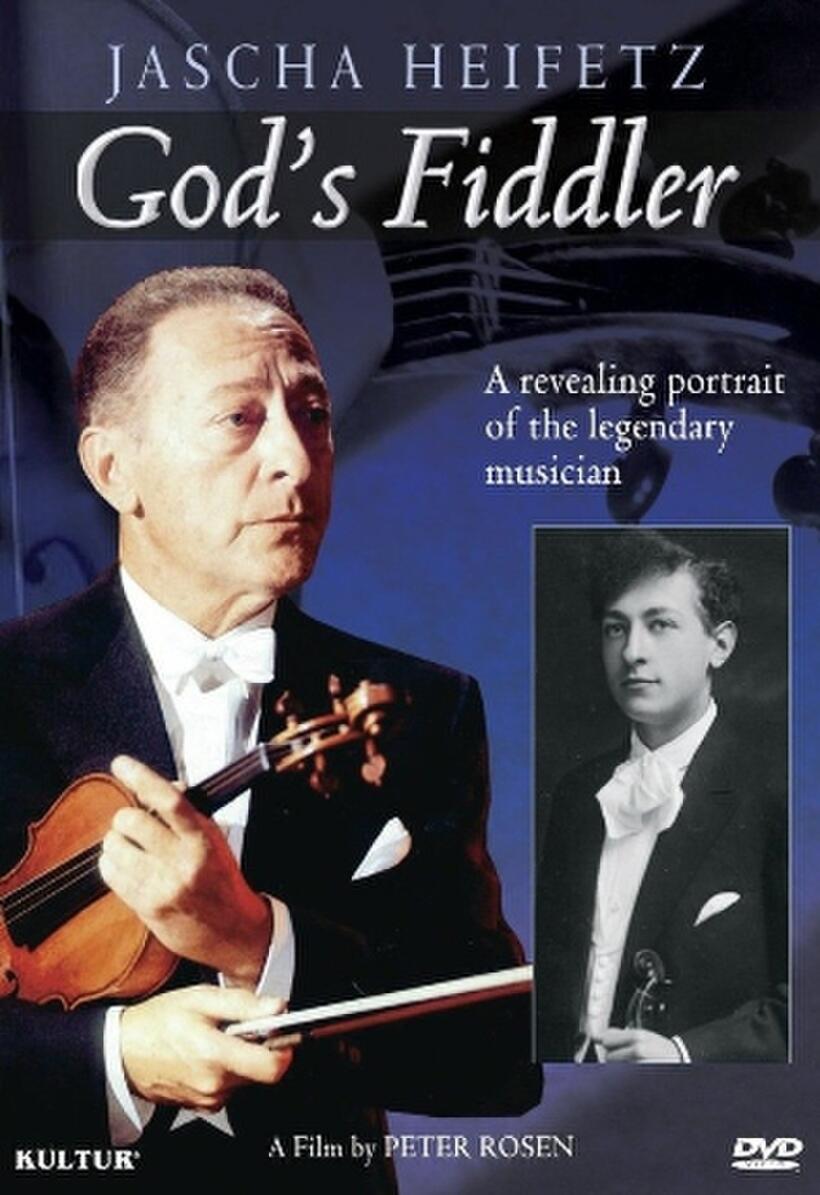 Poster art for "Jascha Heifetz: God's Fiddler."