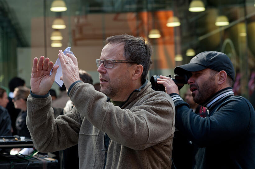 Director Fernando Meirelles on the set of "360."