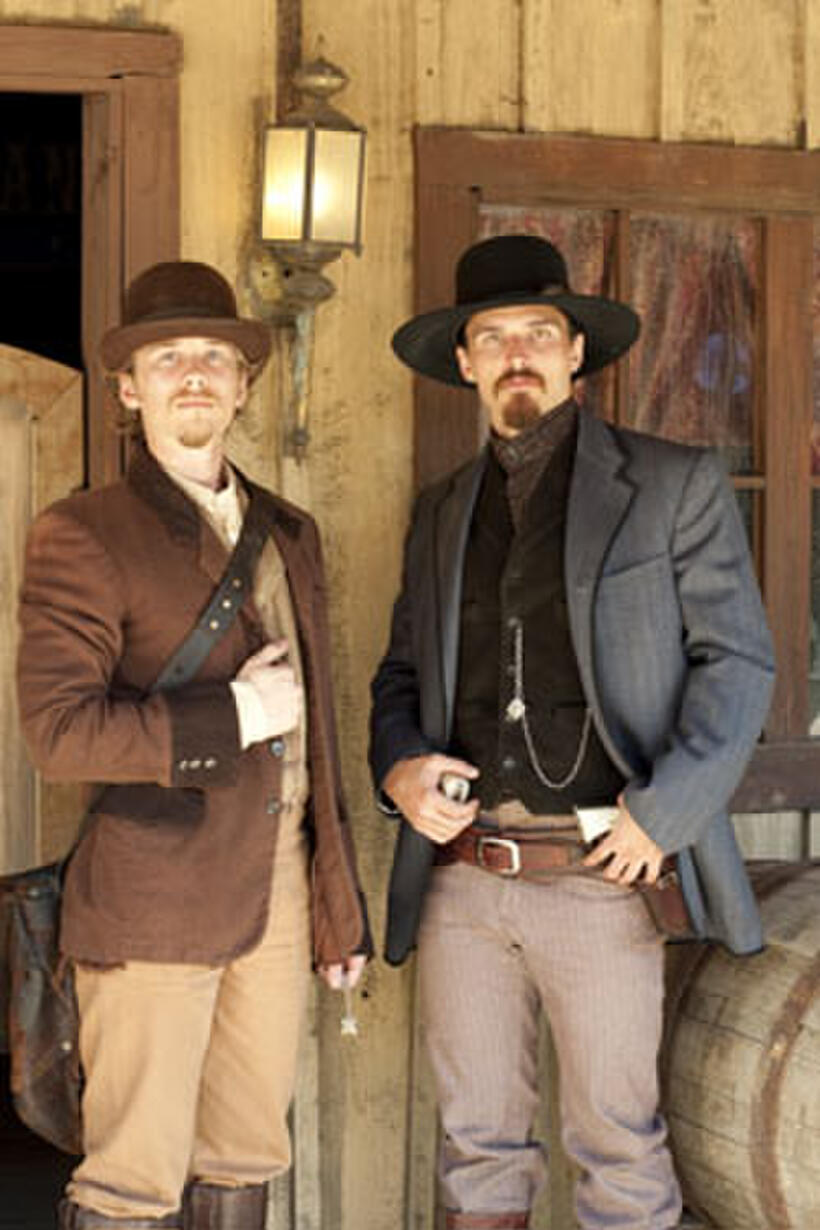 A scene from "The Legend of Hell's Gate: An American Conspiracy."