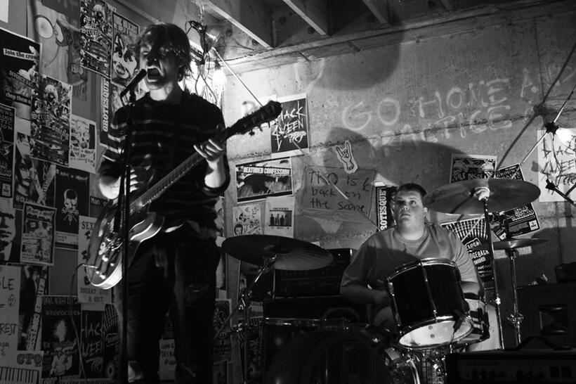 Matt O'Leary and Jacob Wysocki in "Fat Kid Rules the World."