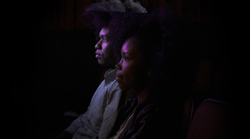 Terence Nance and Namik Minter in "An Oversimplification of Her Beauty."