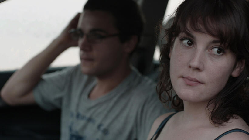 Christopher Abbott and Melanie Lynskey in "Hello I Must Be Going."