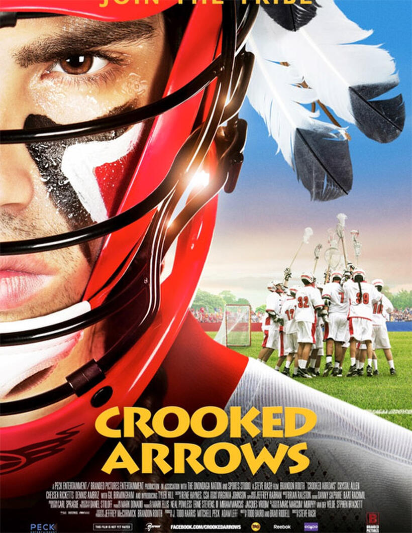 Poster art for "Crooked Arrows."