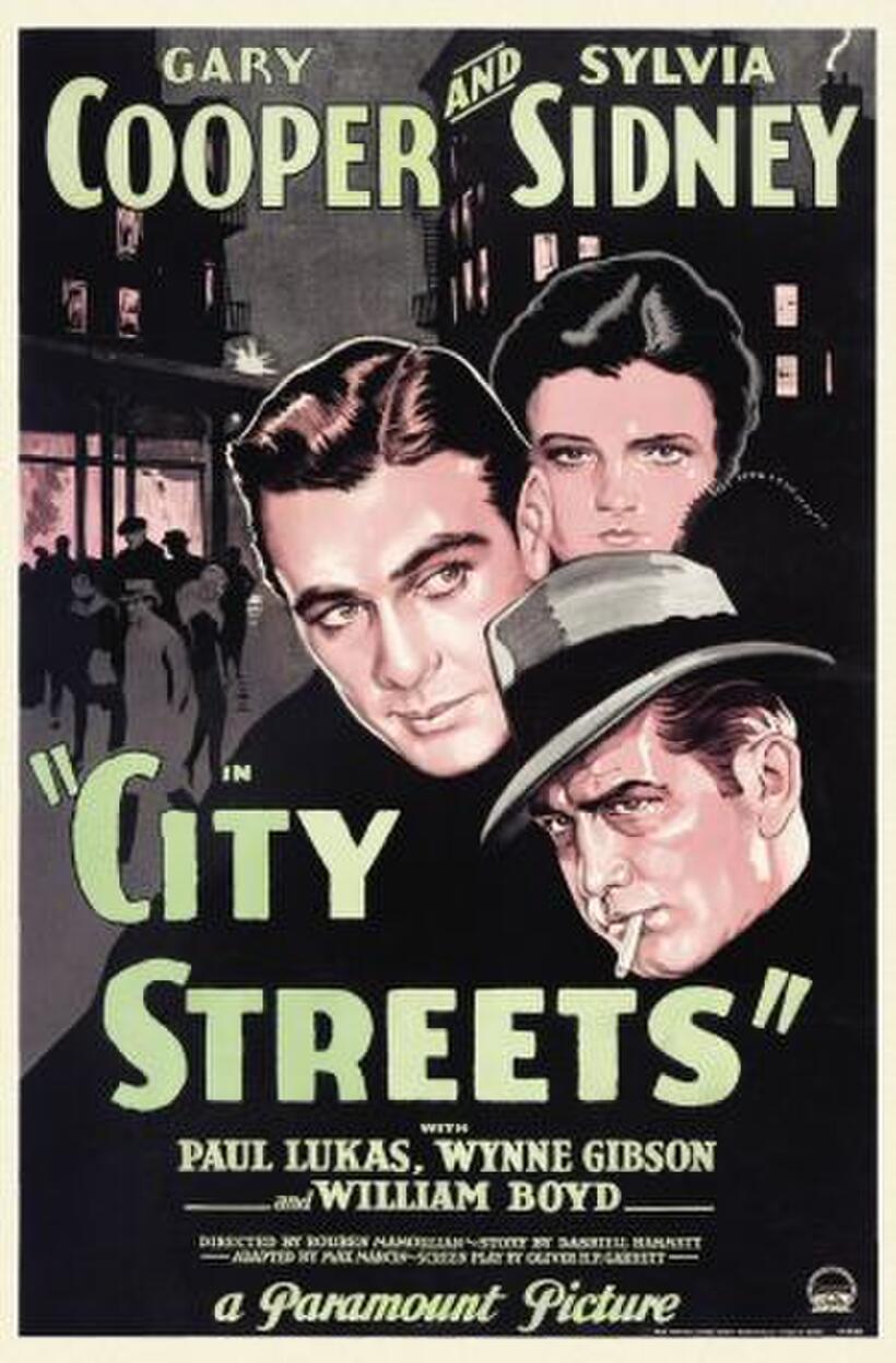 Poster art for "City Streets."
