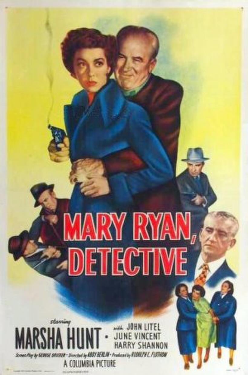 Poster art for "Mary Ryan, Detective."