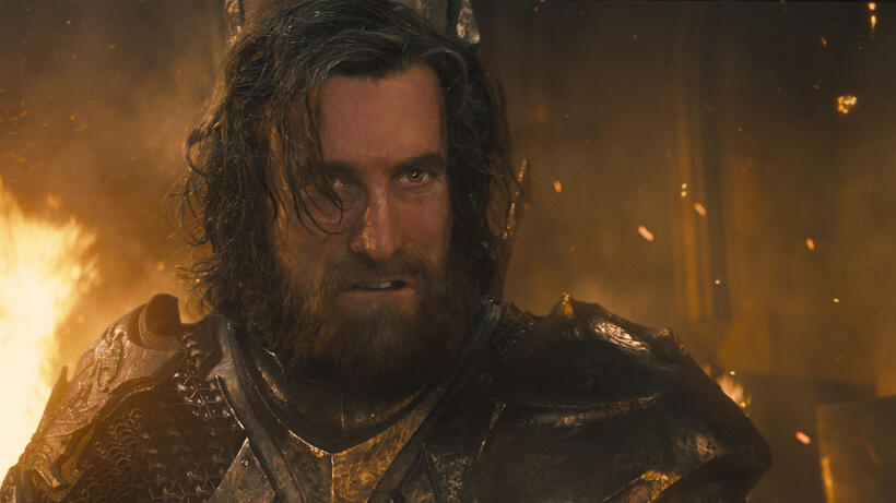 Sharlto Copley as Stefan in "Maleficent."