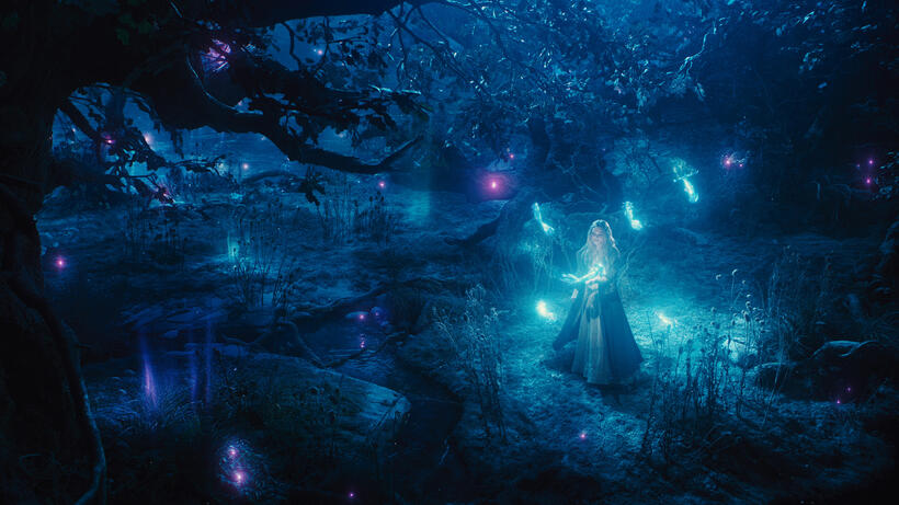 Elle Fanning as Princess Aurora in "Maleficent."