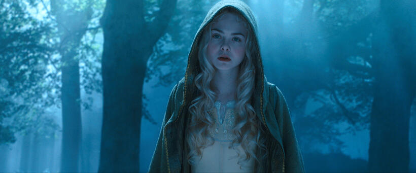 Elle Fanning as Princess Aurora in "Maleficent."