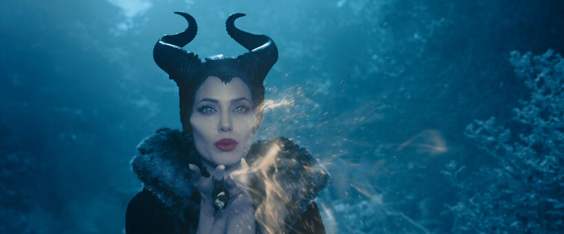 Angelina Jolie as Maleficent in "Maleficent."