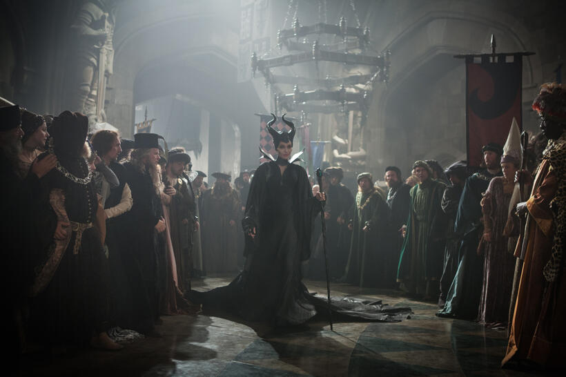 Angelina Jolie as Maleficent in "Maleficent."