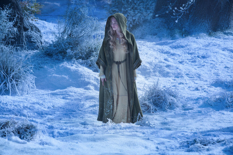Elle Fanning as Princess Aurora in "Maleficent."