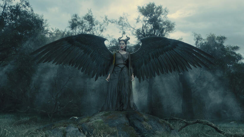 Angelina Jolie as Maleficent in "Maleficent."