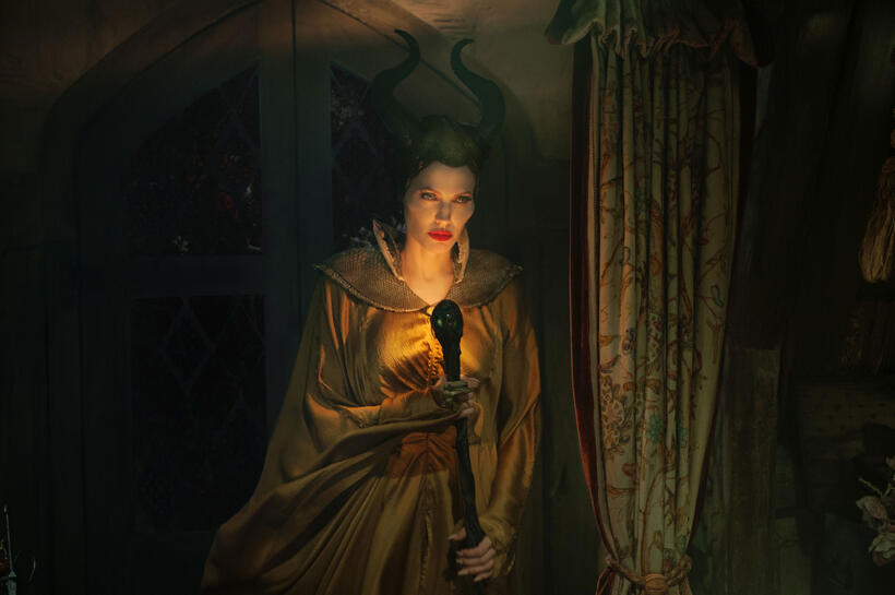 Angelina Jolie as Maleficent in "Maleficent."