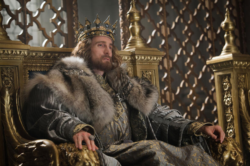 Sharlto Copley as Stefan in "Maleficent."