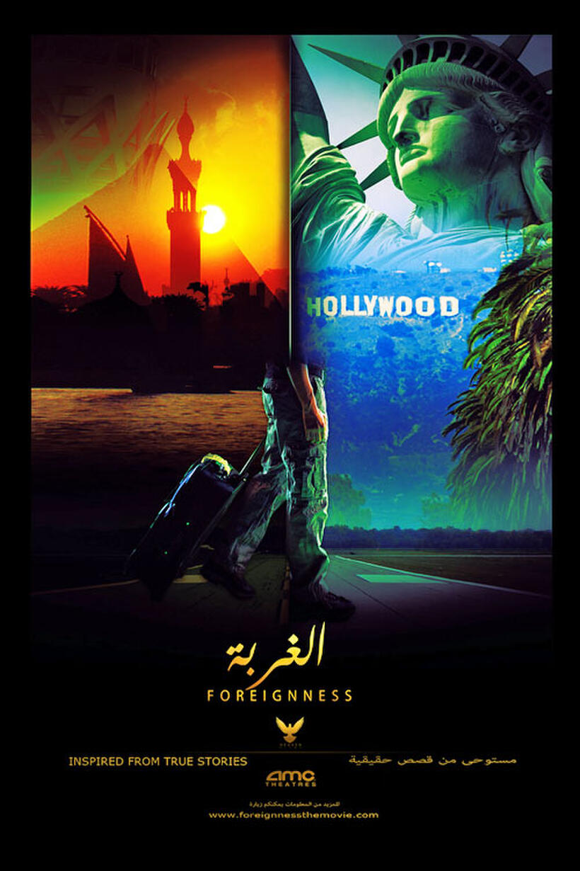 Poster art for "Foreignness."