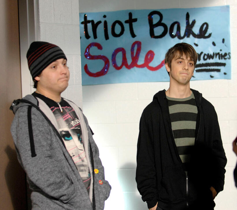 Sean Marquette and Matt Bush in "HIGH School."
