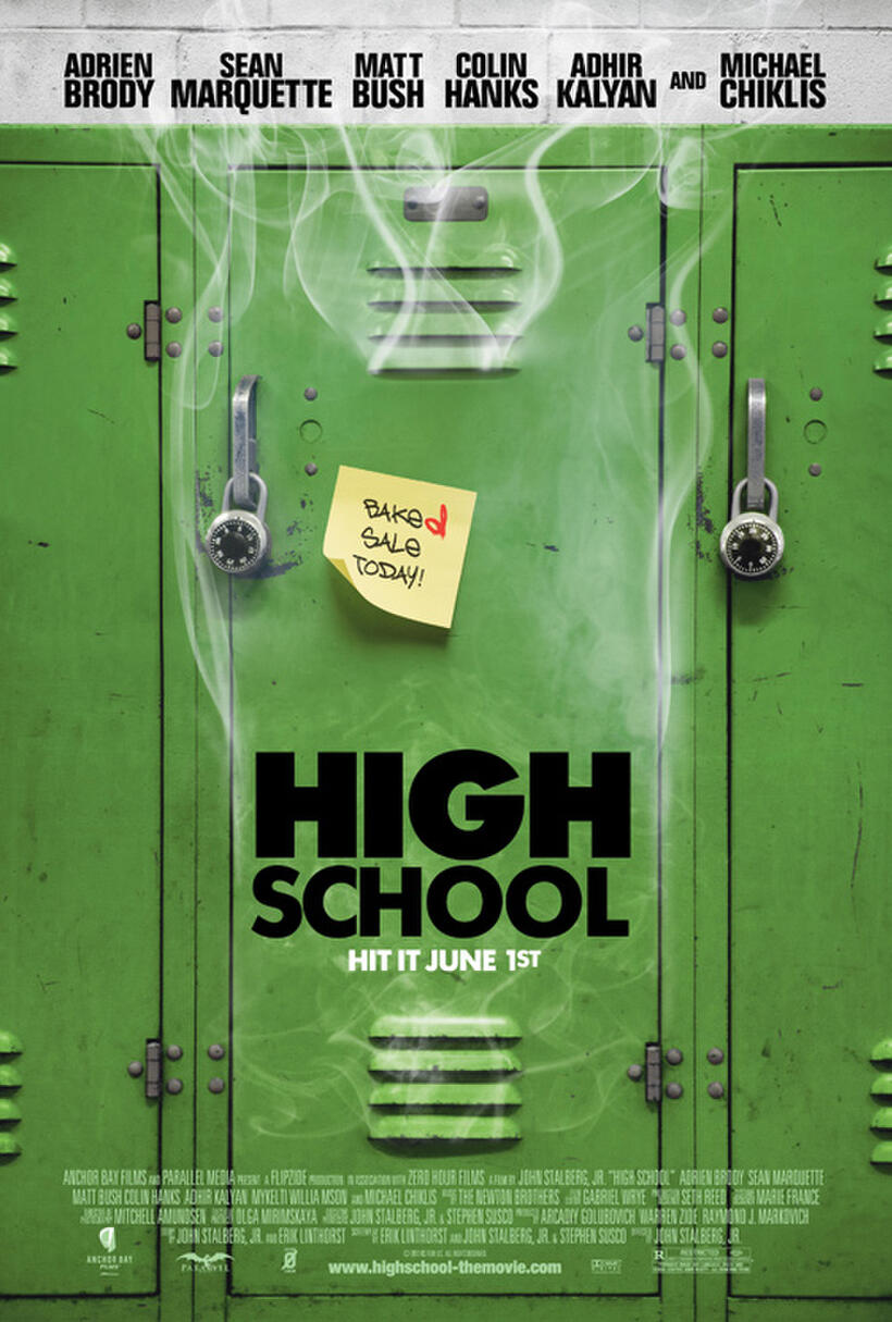 Poster art for "HIGH School."