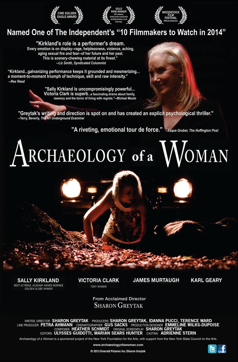 Poster art for "Archaeology of a Woman."