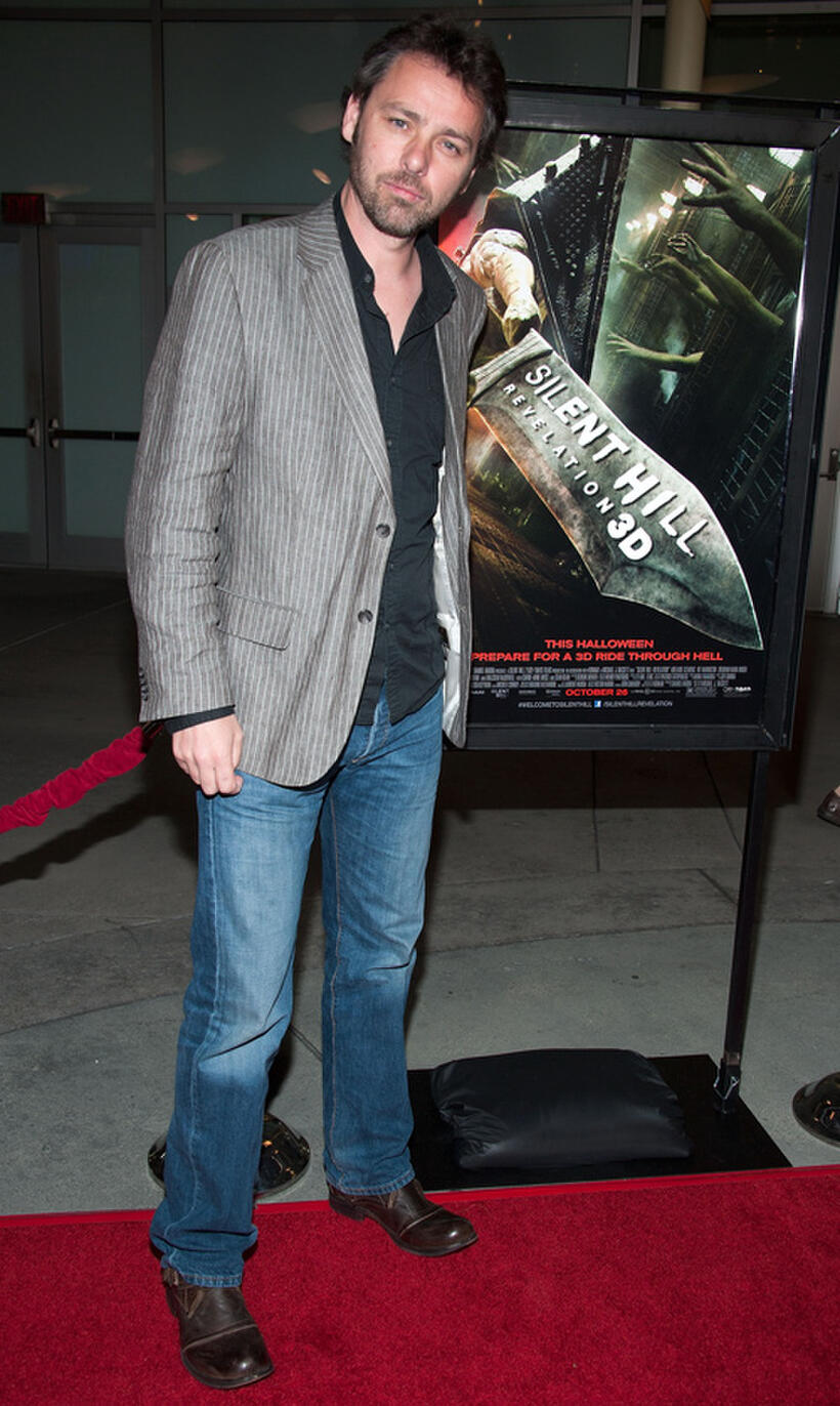 Director Michael J. Bassett at the California premiere of "Silent Hill: Revelation."