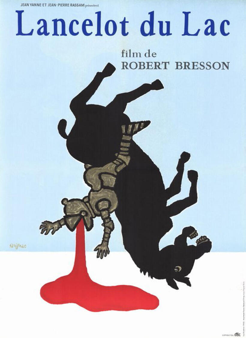 Poster art for "Lancelot Du Lac."