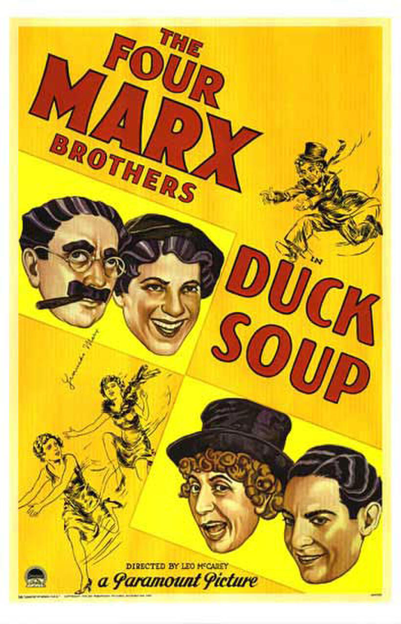 Poster art for "Duck Soup."