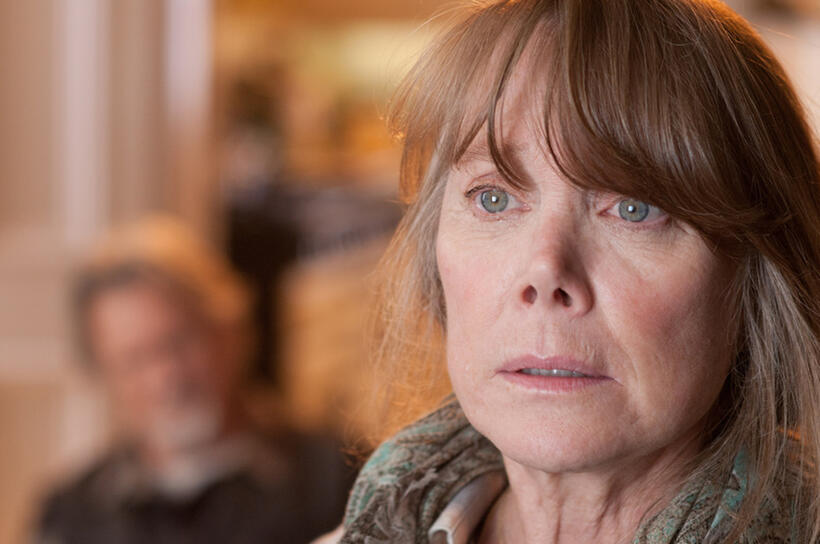 Kris Kristofferson and Sissy Spacek in "Deadfall."