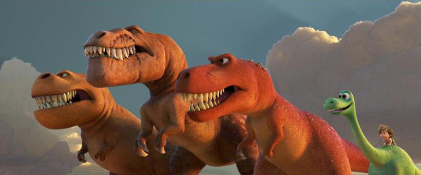 A scene from "The Good Dinosaur."