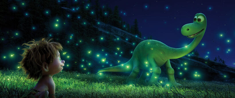 A scene from "The Good Dinosaur."