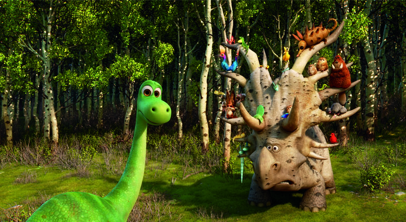 A scene from "The Good Dinosaur."