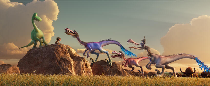 A scene from "The Good Dinosaur."