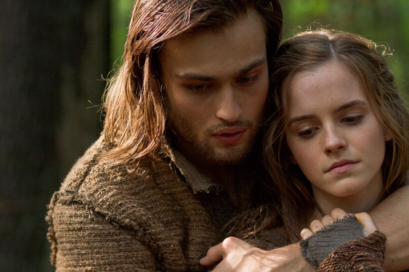 Douglas Booth and Emma Watson in "Noah."