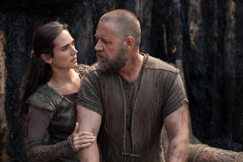 Jennifer Connelly and Russell Crowe in "Noah."