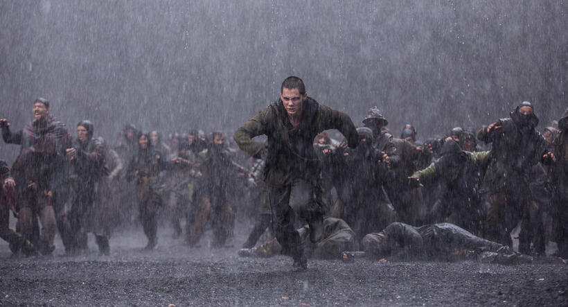 Logan Lerman in "Noah."