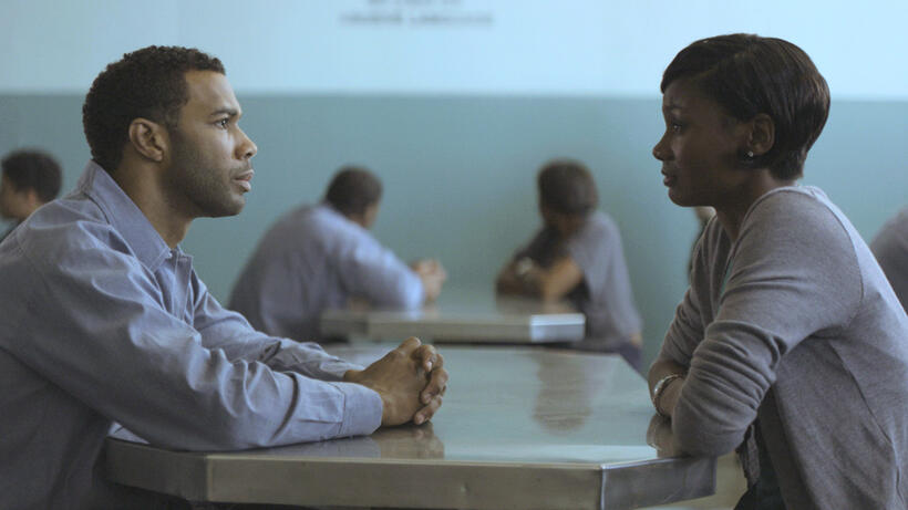 Omari Hardwick as Derek and Emayatzy Corinealdi as Ruby in "Middle of Nowhere."