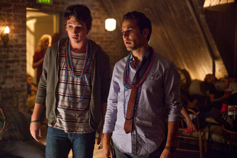 Miles Teller and Skylar Astin in "21 and Over."